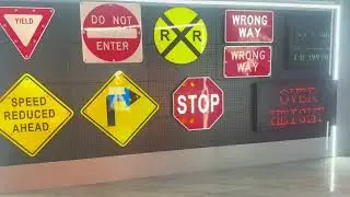 JACKWIN Solar Flash LED Traffic Signs