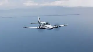 Trujillo - Guanaja, en un Baron 58