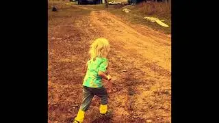 JT&rsquo;s first round at a mini disc golf course in Marquette, MI.  