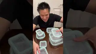 REAL GLASS!  Vtopmart 8 Pack Glass Food Storage Containers!