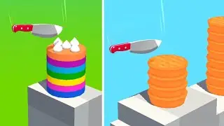 Slice It All Game! Satisfying and Relaxing ASMR Slicing Video NEW UPDATE