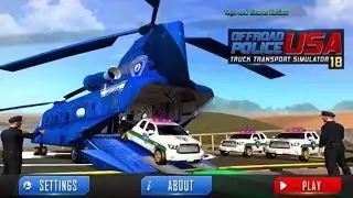 OffRoad Police USA Truck Transport Simulator Android Gameplay 2017