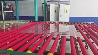 Glass tempering furnace recently installed in Turkey customer's factory.