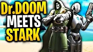 What Happens When BOSS DR. DOOM Meets STARK ROBOTS? | Fortnite Mythbusters!