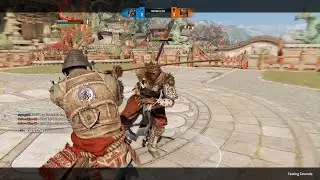 Orochi vs Shaolin rework customs match // FOR HONOR. 99 rounds. Just messing around.