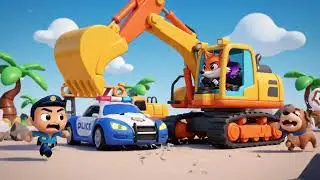 Police Car Song for Babies | Kids Songs Collection