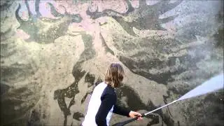 Kevin Mc Hugh Art - Reverse Graffiti - 