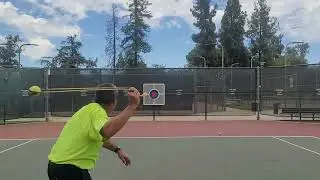 Slinging:Kinetic Slingers 50 Ball Challenge! 50 Shots at 13 Meters.