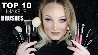 Мой текущий ТОП-10 кистей для макияжа ♡ Mac, Zoeva, Sigma и Elf!