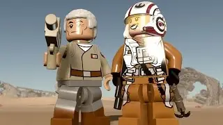 LEGO Star Wars: The Force Awakens - All Resistance Characters | Free Roam Gameplay (PC HD) [1080p]