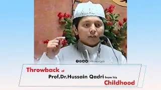 #Throwback of Prof.Dr.Hussain Qadri from his #Childhood