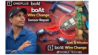 Bluthooth repair🤯how to repair oneplus neckband| BoAt rockerz 330/ boat 335  repair 