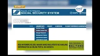 Balitang Southern Tagalog: SSS Online Portal