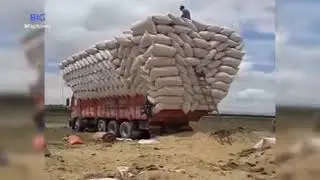 10 Extreme Dangerous MAXIMUM Dump Truck Operator Skill   Biggest Heavy Equipment Machines Working240