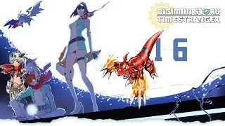 Digimon Story Time Stragner Guilmon spielt streiche
