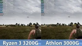 Athlon 3000G vs Ryzen 3 3200G CPU Test Comparison. Dota 2, CS:GO, PUBG, Fortnite ect