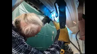HCS Restoration VW T3#welding outer-rocker# floorpanel#Outerpanel part 4