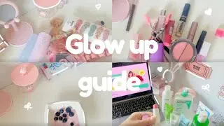 How to glow up for school🎀| hair, makeup, clothes💌 how to become your highest self 🤍