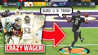 I WAGERED THE MOST TOXIC 13 YEAR OLD IN MADDEN 21... TRASH TALKING GONE WRONG 😡