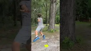 When your brother really wants you to miss #discgolf #skins #putt #jumpputt #par #warden #shorts