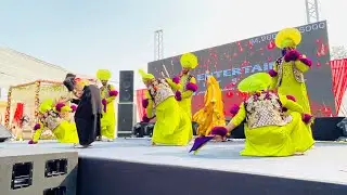Punjabi Cultural Group | DJ Led Wall Setup | wedding planning |