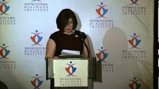 Janice O'Born, Chair of Canadian Centre for Diversity at IDI Toronto Friendship dinner