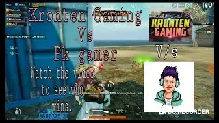 Kronten gaming vs Pk gamer. Godl clan vs rush clan. Two pro Youtber in same match.