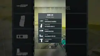 META AUG / ABR A1 LOADOUT #warzone #shorts