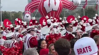 ReliaQuest Badger Huddle Performance - UW Marching Band