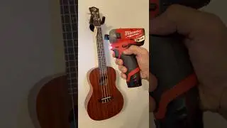 Milwaukee m12 surge installing ukulele Hager. #shorts #viralvideo #milwaukeetools #tools