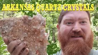 Arkansas Quartz Crystal Mining at Fisher Mountain