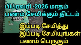 பிப்ரவரி மாதம் பணம் சேமிக்கும் திட்டம் /#moneysavingtipstamil 