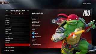 My WWE 2K25 PS4 CAW Roster for November 2025
