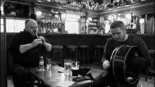 The Galway Rambler on Irish tin whistle and bodhr&aacute;n.