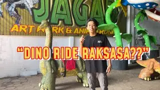 Cara Pakai Dino Ride Raksasa, Anak-Anak Pasti Suka!!