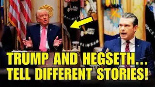 CAUGHT LYING: Trump and Hegseth Tell COMPLETELY Different Stories About Boat Strikes