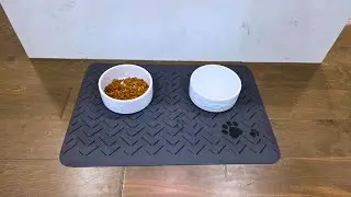 Dog & Cat Food Mat Review: BXPAW Non‑Slip Waterproof Design