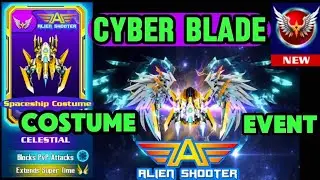 Galactic Clans Celestial Ascension EVENT CYBER BLADE COSTUME Galaxy Attack Alien Shooter GAAS
