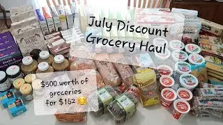 Discount Grocery Haul with Price Comparisons ~  Monthly Pantry Stock Up ~ My Quaint Cottage