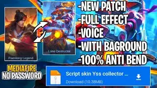 SCRIPT SKIN YSS COLECCTOR FULL EFFECT AUDIO - NEW PATCH | MLBB