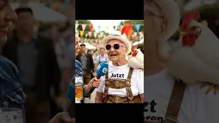🤣🍻 Oma haut den BESTEN WITZ auf dem Oktoberfest raus! 😂🎡 #oktoberfest #flachwitz #bayern #funny