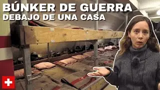😨 Así es un búnker de guerra suizo oculto bajo una casa 🏠🇨🇭
