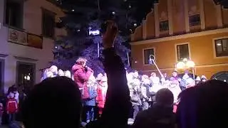 Rozsvícení vánočního stromu - Pelhřimov 2014