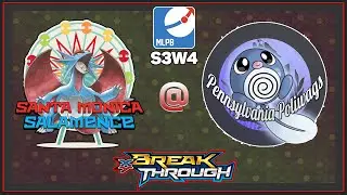 MLPB Season 3 Week 4 - Santa Monica Salamence (2-1) vs Pennsylvania Poliwags (2-1)