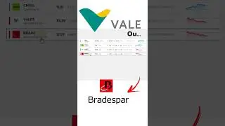 COMPRAR VALE ABAIXO DE R$55,00, OU BRAP4 ABAIXO DE R$17,00 | DESCONTO FAZ SENTIDO? #VALE3 OU #BRAP4