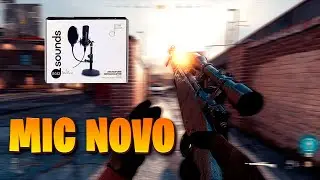 Unboxing | Microfone Dazz Broadcast Pro| Microfone novo. (Call Of Duty Modern Warfare)
