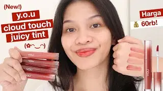 YOU CLOUD TOUCH JUICY TINT SWATCHES REVIEW ALL SHADES Ratu Adellya