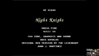 Night Knight [C64] by Aris Kavalos [New Personal Hi-Score!]]