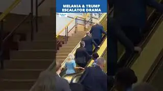 Viral Moment: Escalator Stops Suddenly At UN As Donald Trump And Melania Step On