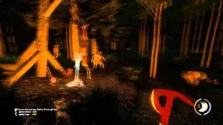 The Forest - Combat and Cooking Cannibals
